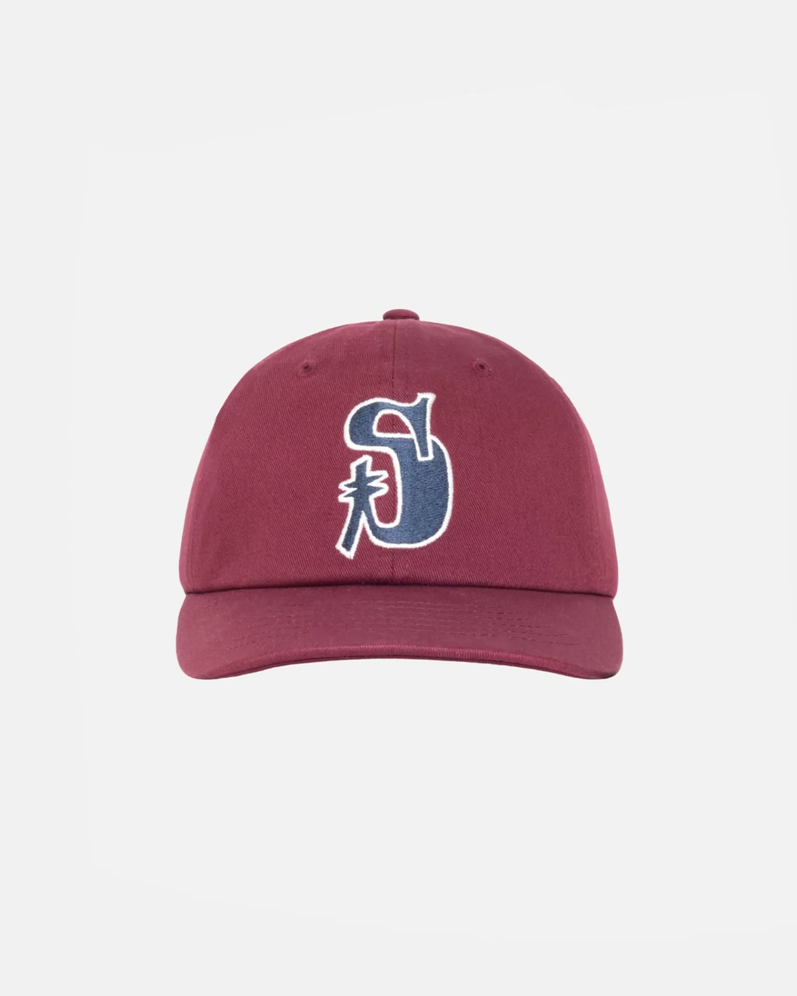 Mützen & Hüte*Stüssy LOW PROFILE VINTAGE S SNAPBACK Maroon